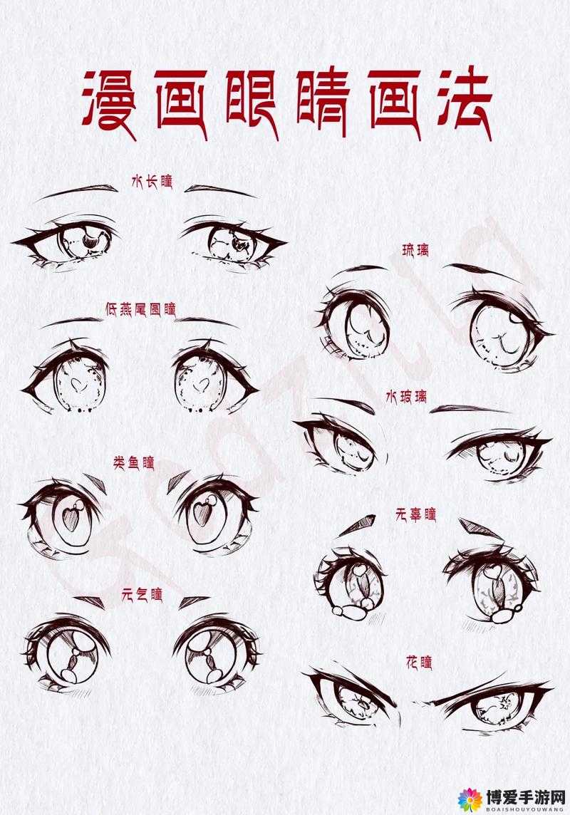 动漫人物眼睛画法 从基础到精通的全面解析指南