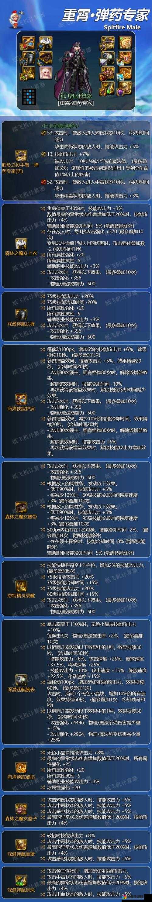 DNF手游物理流男弹药，最强装备选择全揭秘