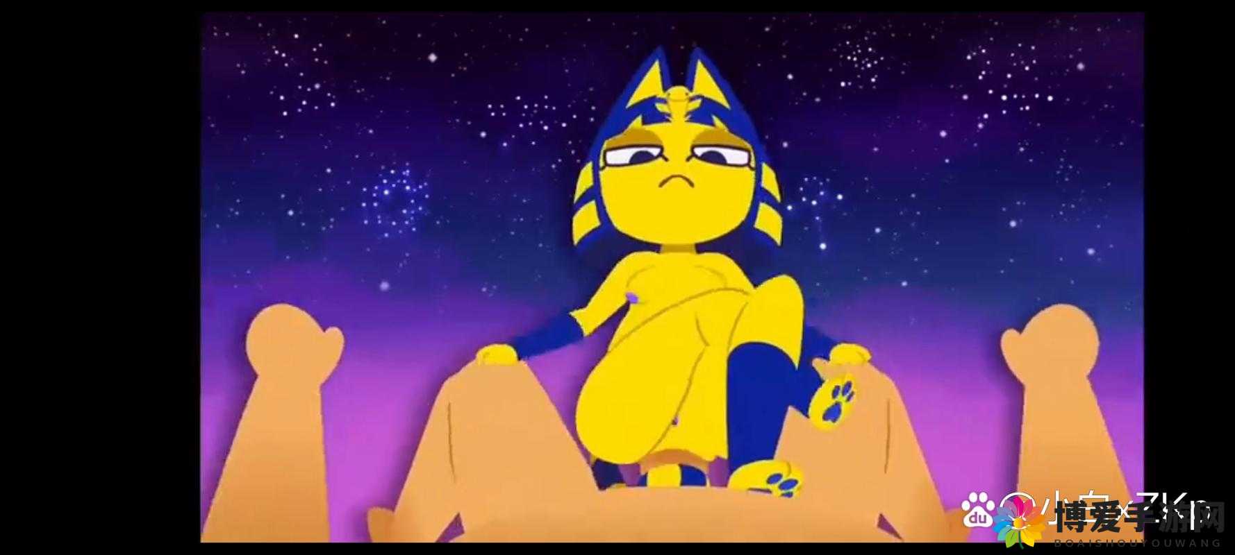 ankha 埃及猫动画原版-精彩有趣的埃及猫动画展示