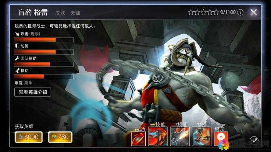 虚荣大讲堂，探索盲豹格雷的野性之魂