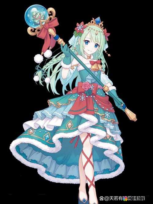 身着少女 B 站服的她，仿佛从二次元世界中走出来的精灵