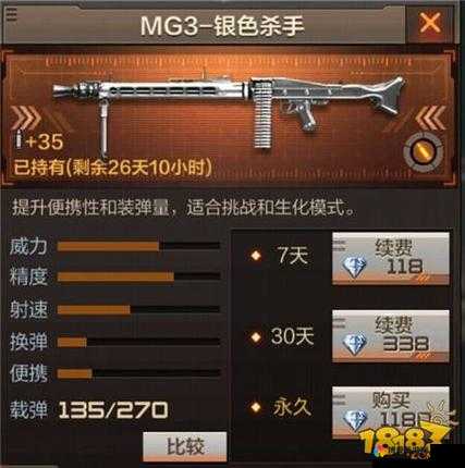 CF手游绝技揭秘，倒跳上树，MG3银色杀手横扫生化幽灵
