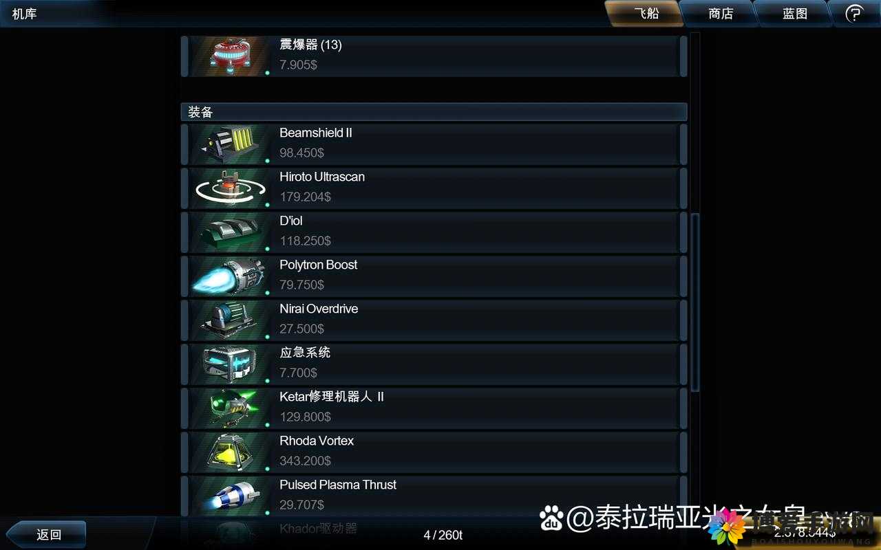 浴火银河2商店探索，道具购入全攻略