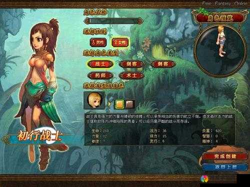 QO幻想职业简介