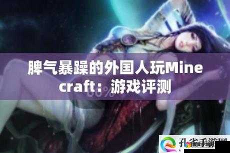 暴躁老外玩Minecraft中国：游戏体验与文化碰撞