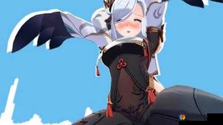 申鹤流口水翻白眼咬铁球：这画面太美不敢看