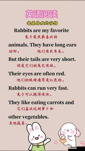 英语老师的兔子又大又爽视频网站:激发学习兴趣的全新方式