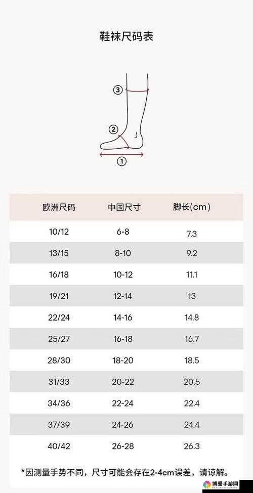明确欧洲尺码日本尺码专线:专注尺码转换的专业服务通道