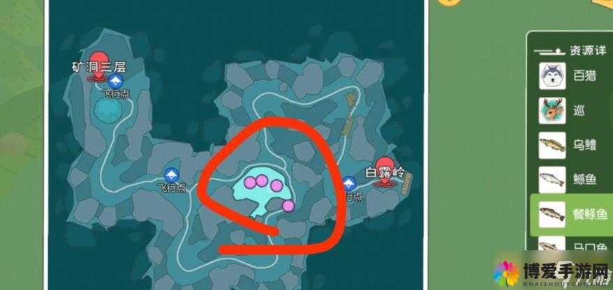 小森生活鳡鱼哪里钓：高概率获取地点分享