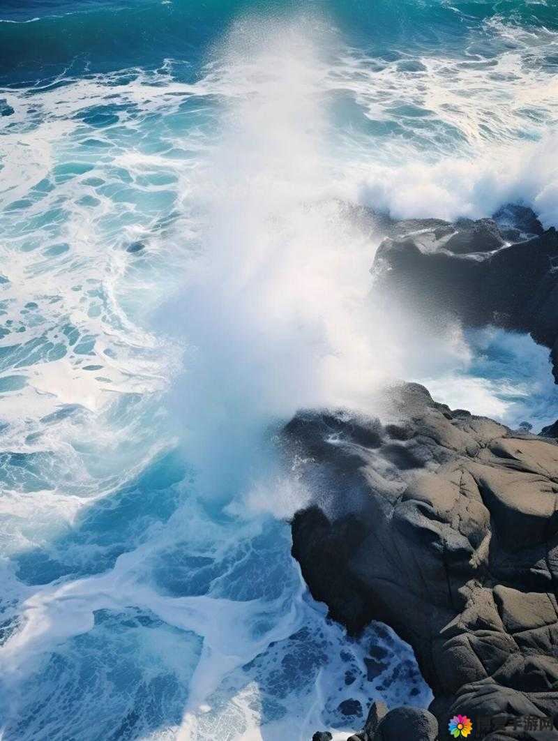 浪花一阵接一阵地涌了过来:惊涛拍岸的壮美瞬间