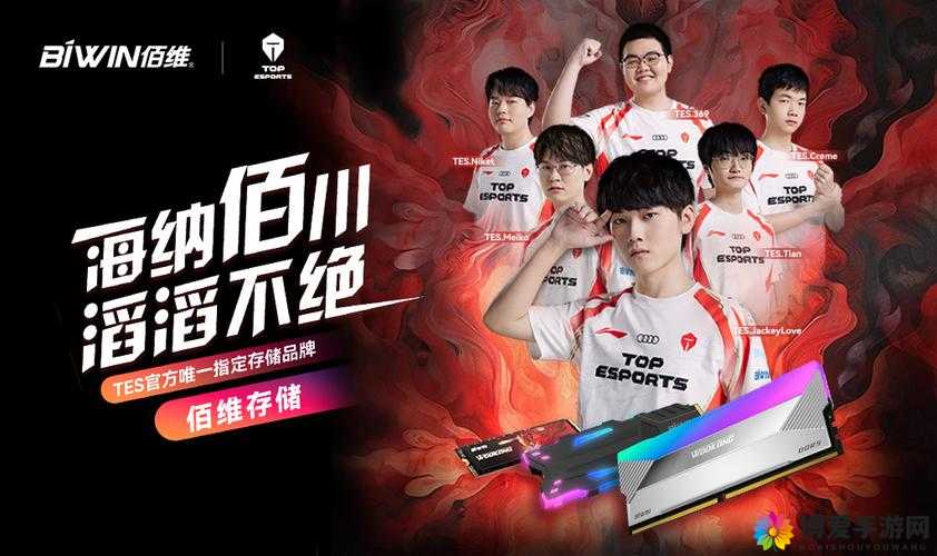 佰维携 TES 战队选手亮相 ChinaJoy2024：精彩瞬间不容错过