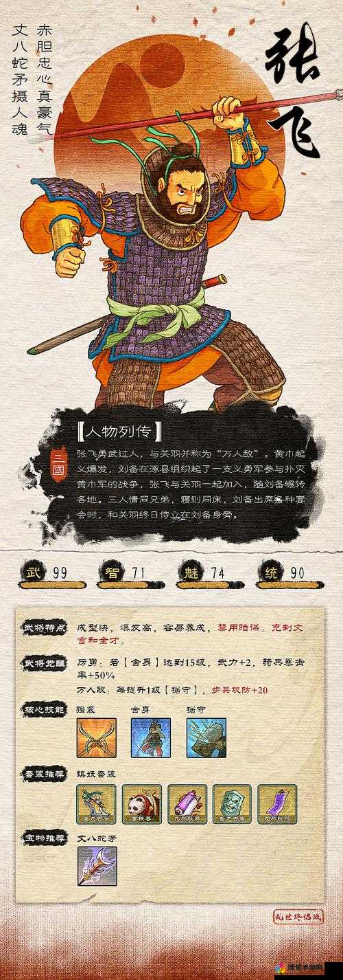 正三国武将深度剖析——张飞，勇武无双的燕人猛将