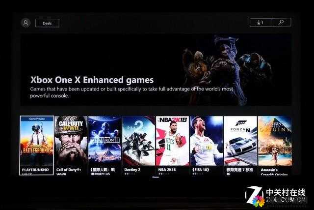 XBOX ONE 畅享免费看海量电影绝佳体验