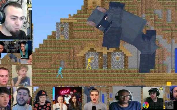 暴躁老外玩 Minecraft :游戏世界里的疯狂冒险