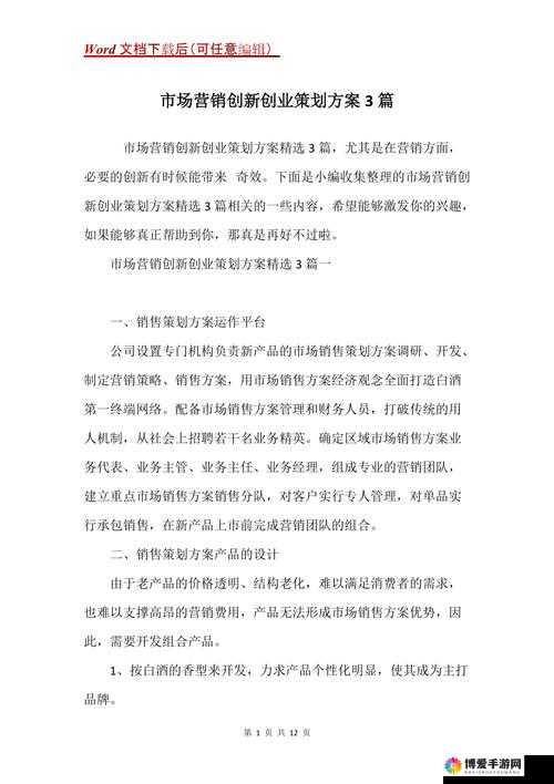 17c.c-起草 ：关于创新方案的精心策划与构思