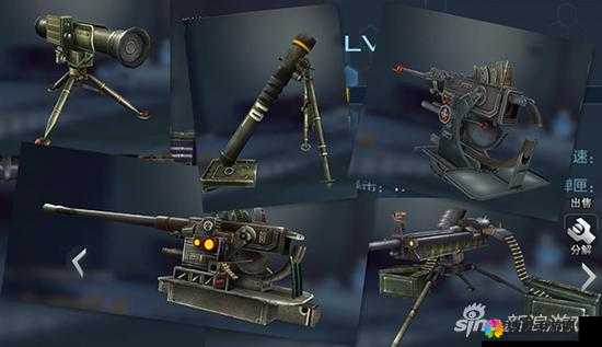 抢滩登陆3D武器介绍之多管重机戗（一），资源管理、高效利用与价值最大化