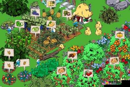 蓝精灵村庄Smurfs Village，作物效率全揭秘