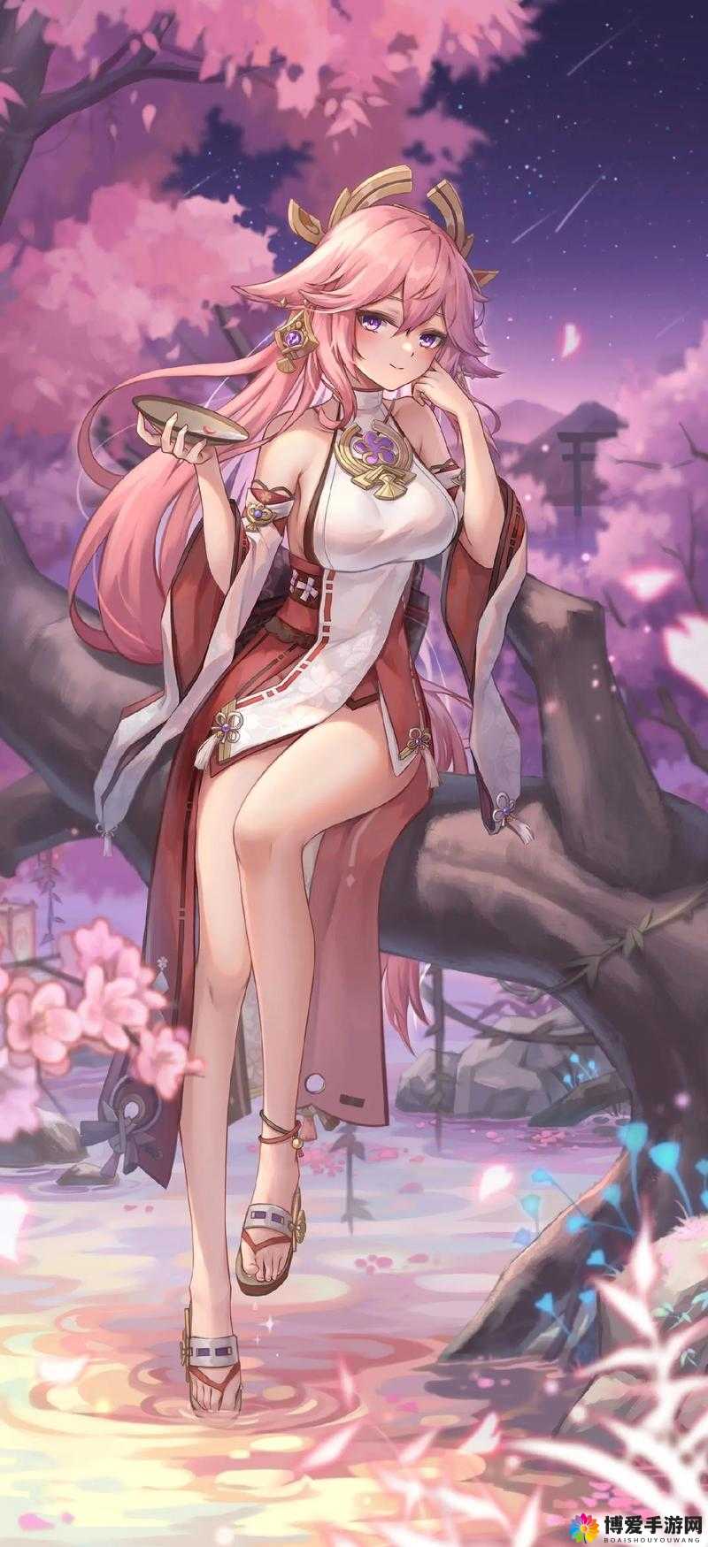 原神八重神子被捅流口水：后宫之主的秘密情史