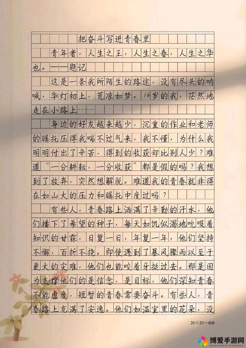 男女一起努力做豆浆的作文：豆浆中凝聚的爱与奋斗