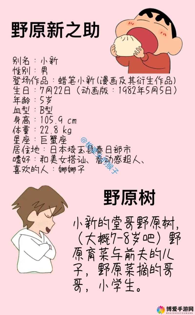 白猫计划角色介绍，蜡笔小新——野原新之助