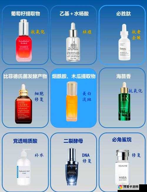一二三生产区的精华液：功效、特点及适用肤质大揭秘