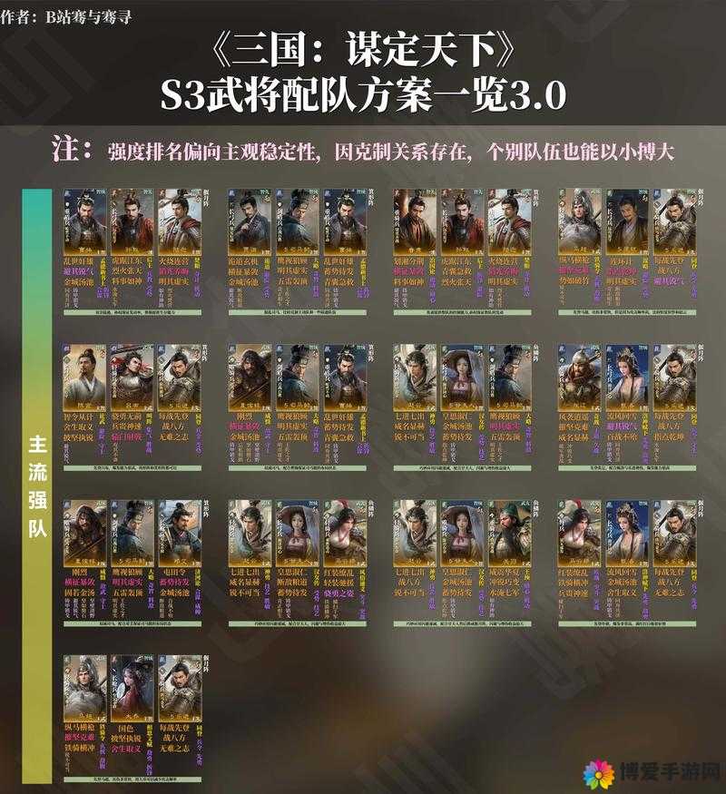 弹指天下深度解析，兵种与武将的黄金搭档（第一篇）