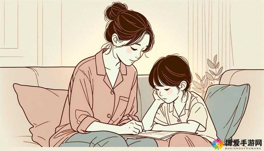 书桌下妈妈苏荷最火的那句：妈妈的秘密在书桌下