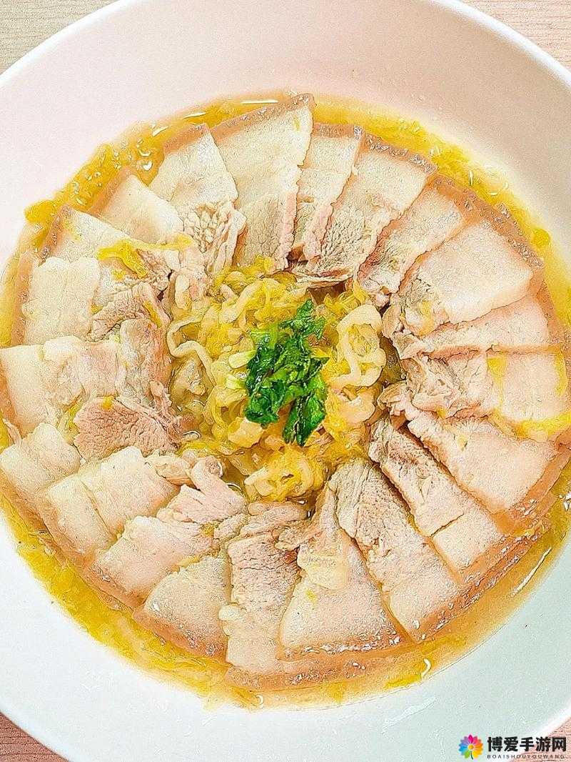 汆肉：一种令人垂涎的美食，每天都在享受