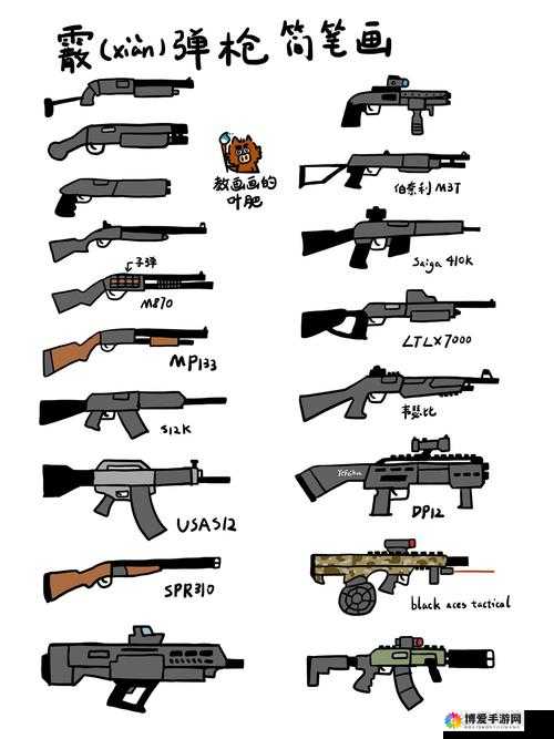 暗影之玱各类武器详细介绍,喷子篇