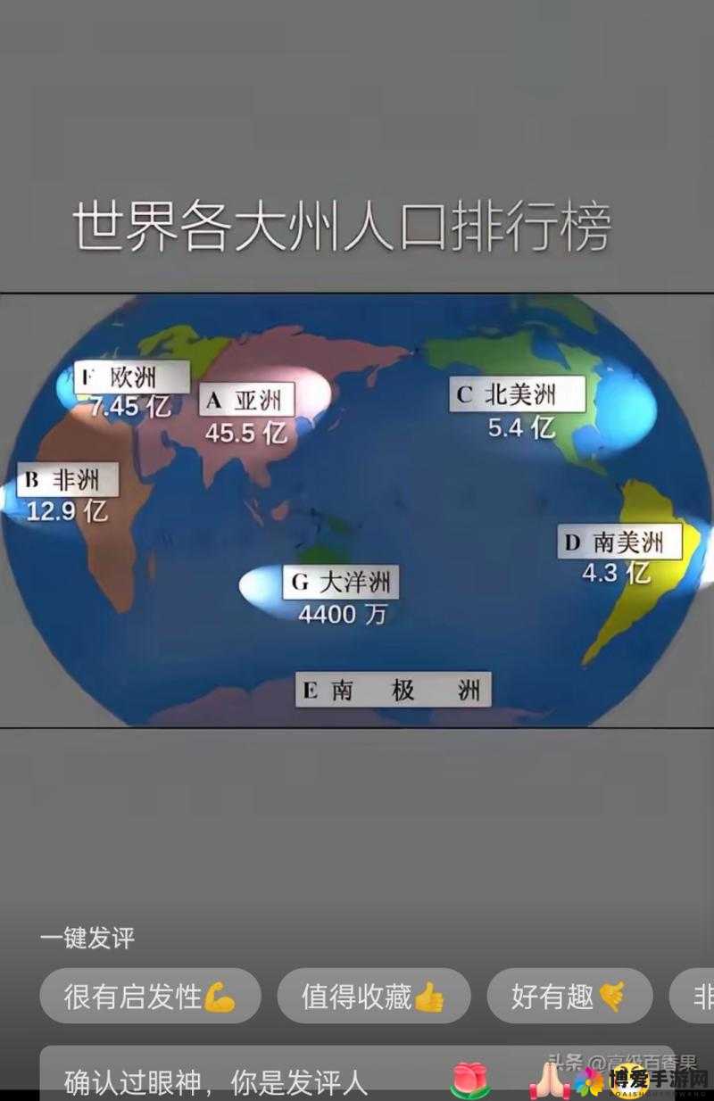亚洲欧洲美洲人口分布对比：全球三大洲人口数量、密度及增长趋势全面解析