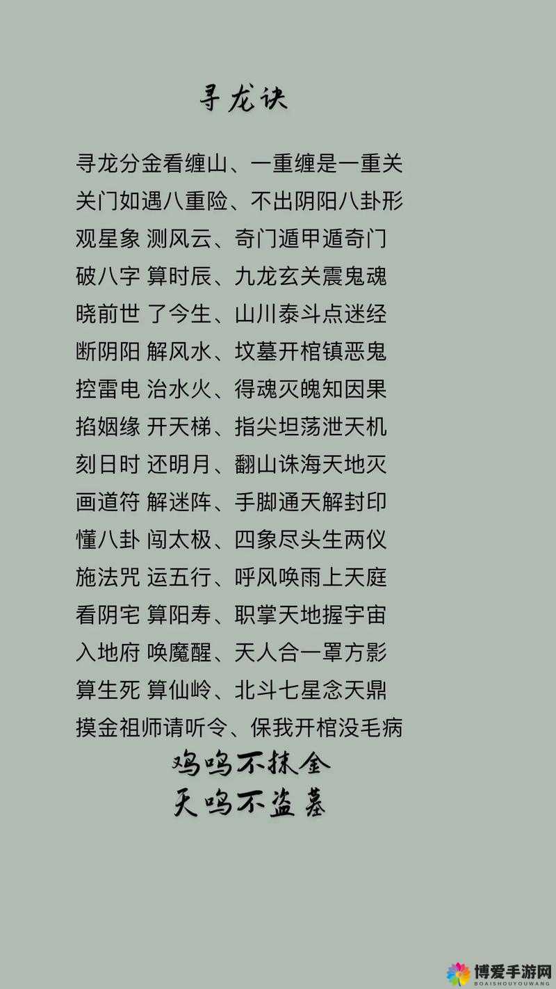 龙诀强化深度解析