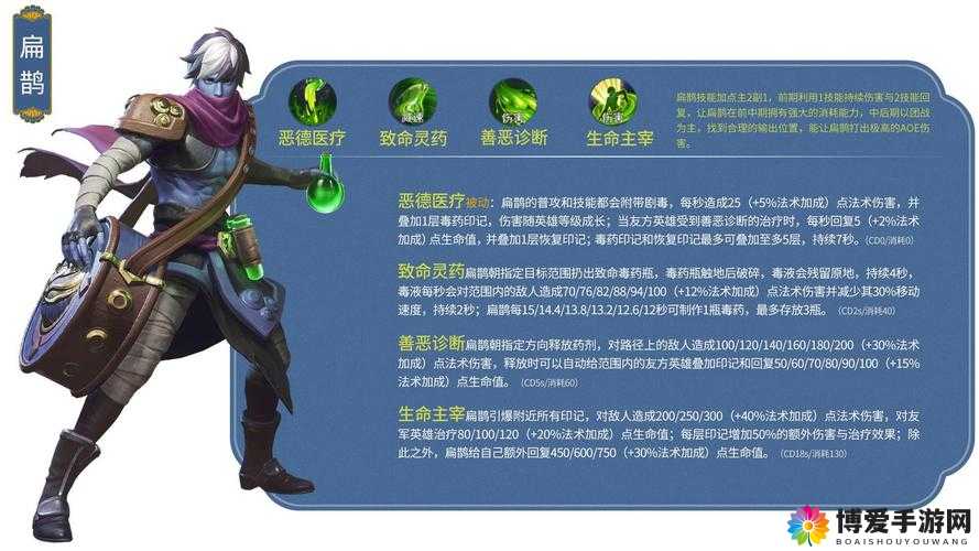 英雄来了英雄介绍之暗影之熊&荣耀刑斧