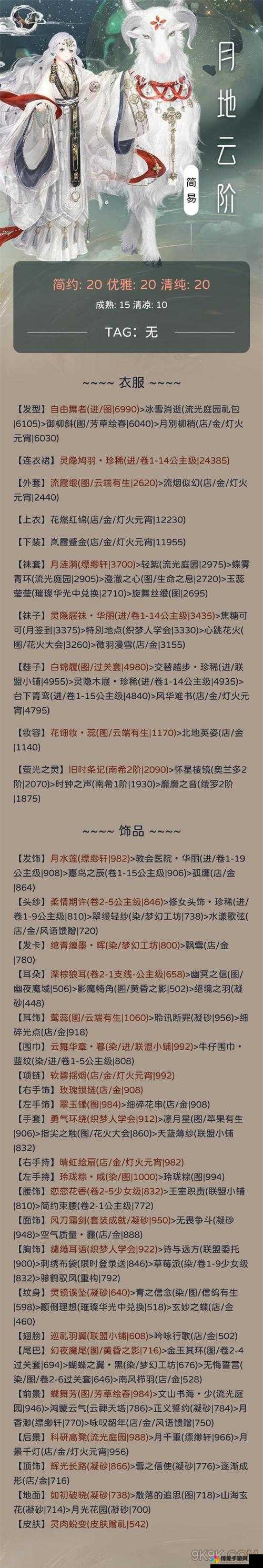 奇迹暖暖满天繁星喝茶听课高分攻略，顶级搭配推荐