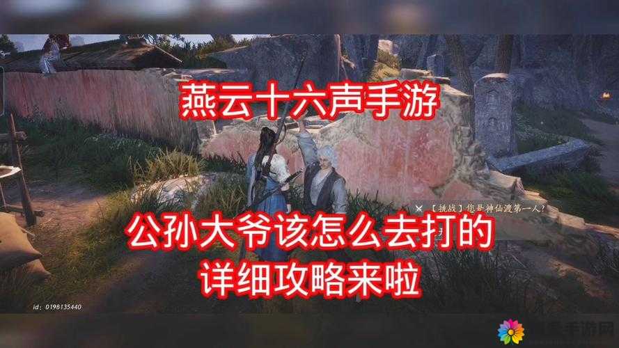 燕云十六声公孙大爷怎么打？快来看看高效通关攻略与技巧分享