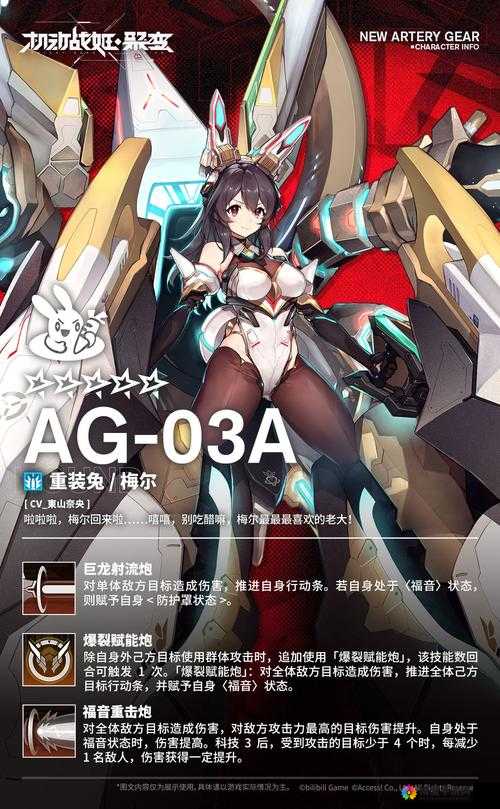 机动战姬梅尔武器精选，大炮轰鸣下的战场霸主