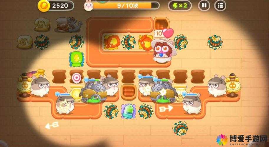 保卫萝卜3工厂第9关如何过，第9关图文通关攻略