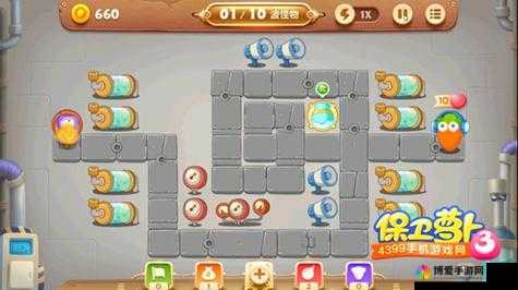 保卫萝卜3工厂第8关怎么打？第8关通关方法详解