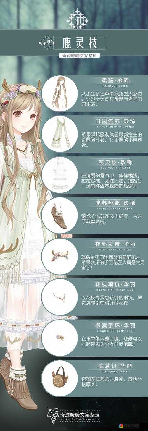 奇迹暖暖鹿灵枝怎么获得？鹿灵枝部件及获取方法深度解析