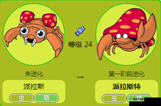 口袋妖怪复刻派拉斯进化一览，派拉斯属性图鉴深度解析
