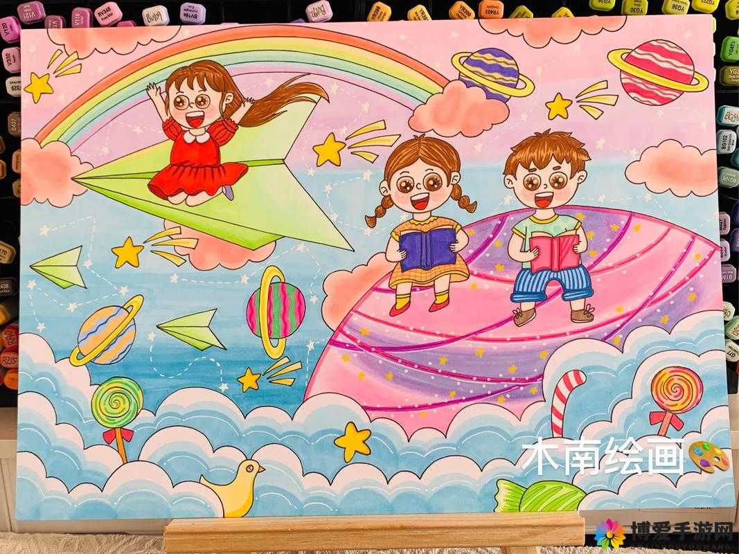 幼儿园小朋友创意画画作品展示：五彩斑斓的童年梦想与天真无邪的想象力