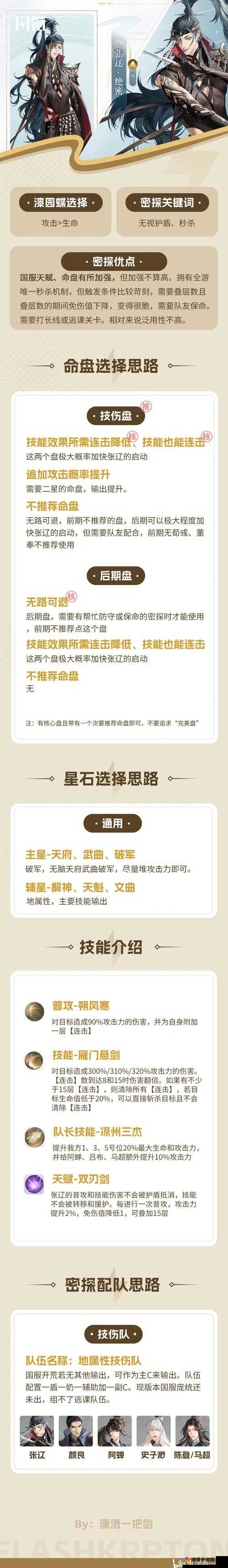 百将行张辽深度解析，技能详解与实战应用