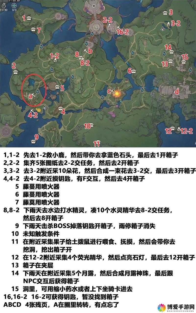 地下城堡地图探索方法汇总，史上最节约面包探索方法