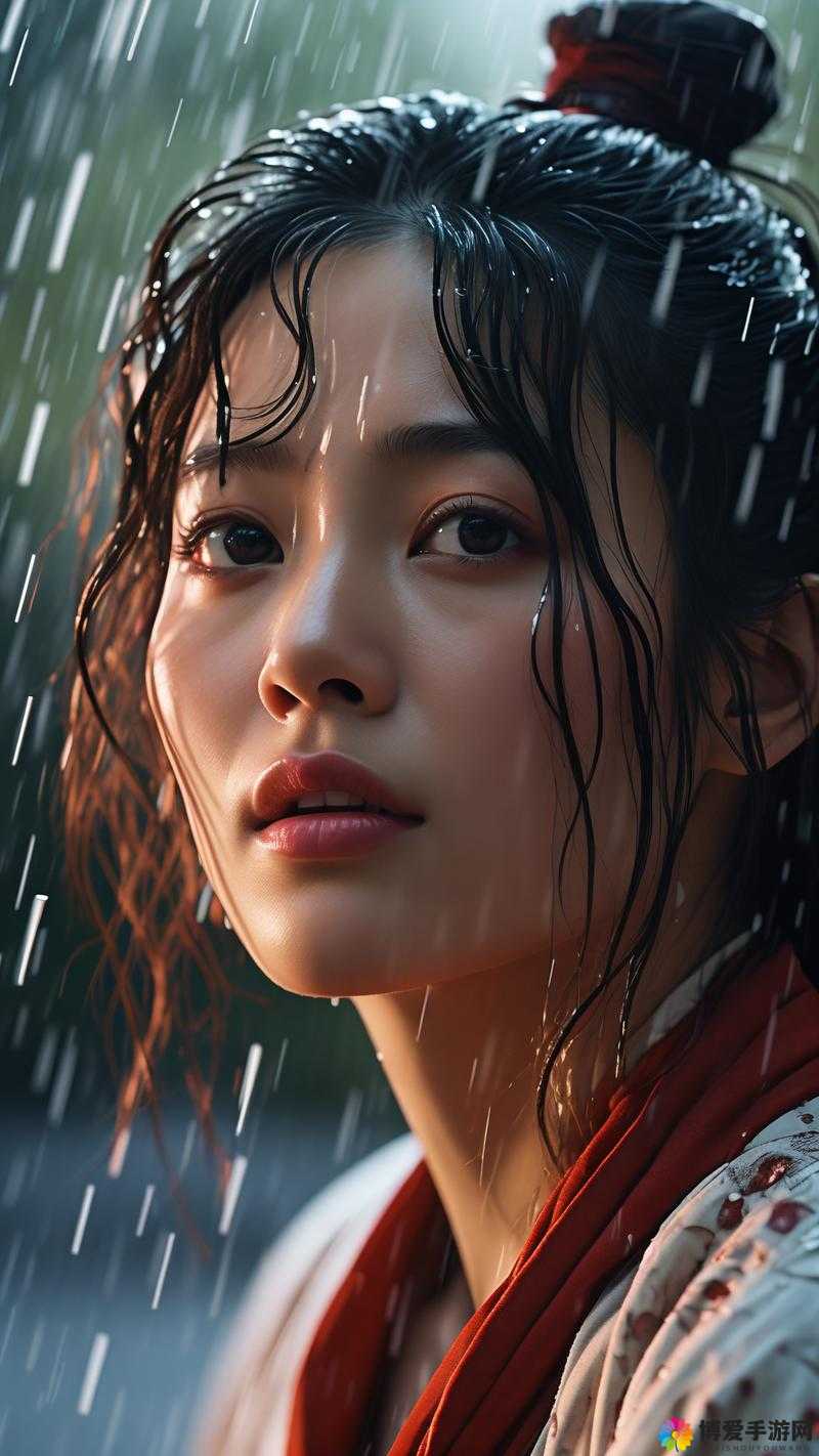 这张人文艺术图片中的美女是谁？她在雨中的表情为何如此忧伤？