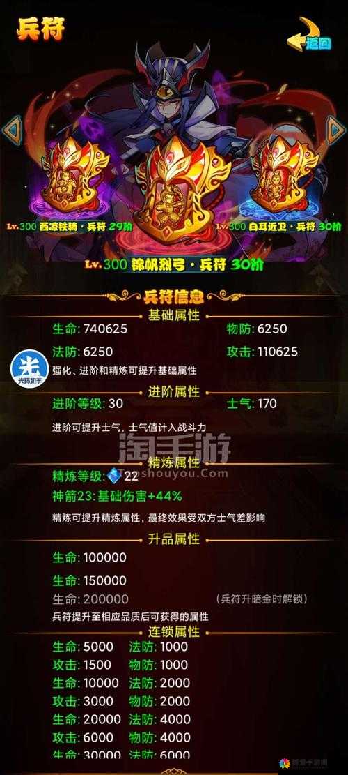 放开那三国星魂系统属性分类详细解析