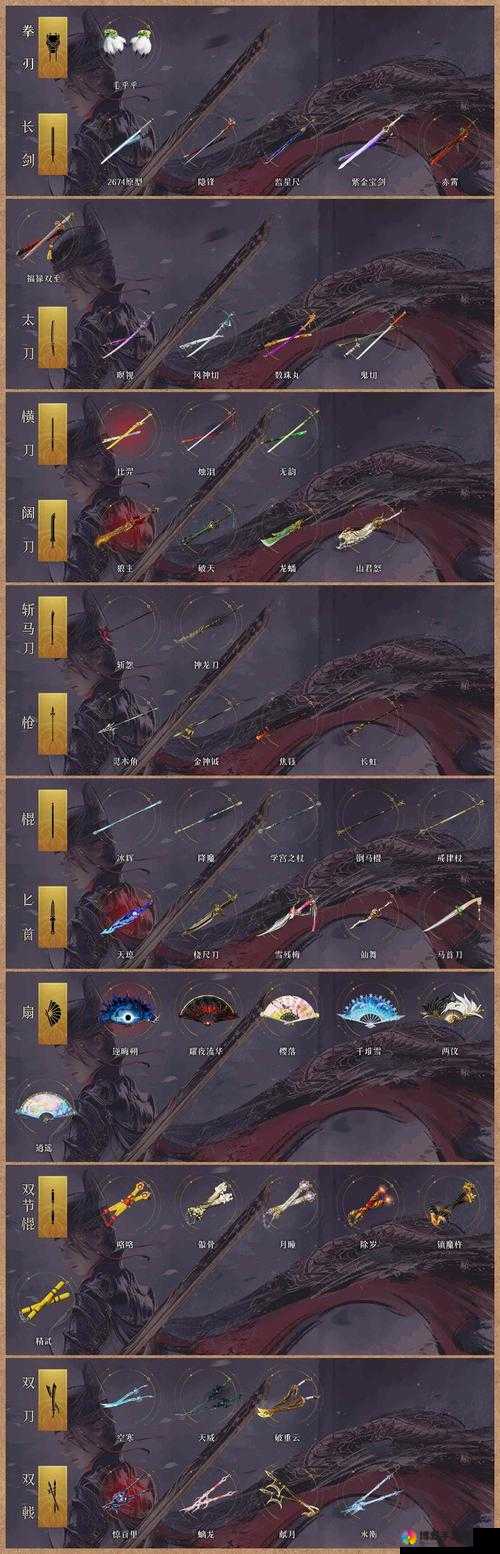 天下HD慕隐刀（金）图鉴攻略，从新手到精通的全面指南